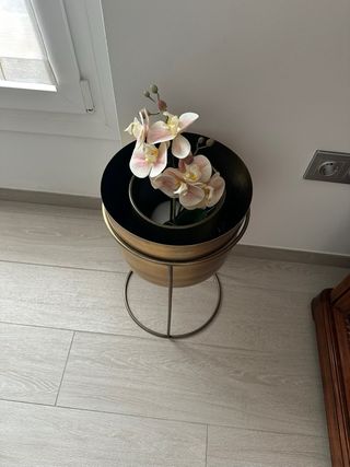 Macetero Cubitero Zara Home Dorado