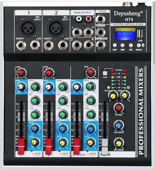 Mixer audio portatile Depusheng HT4