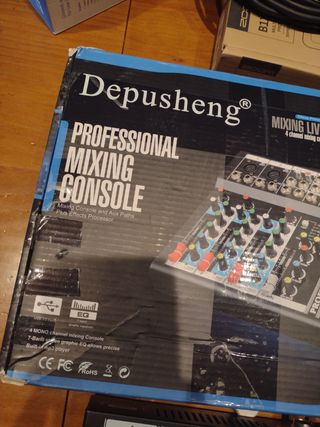 Mixer audio portatile Depusheng HT4