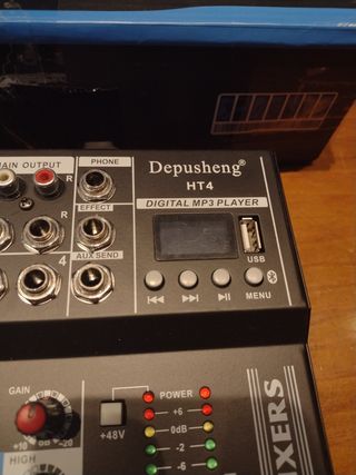 Mixer audio portatile Depusheng HT4