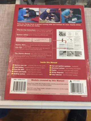 Manual Reparación Range Rover Haynes 1970-1992