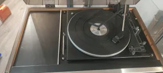 Sony Tocadiscos Radio Cassette Madera