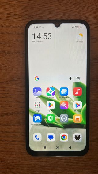 Redmi 15C Negro con protector+ funda