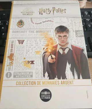 Album Monedas 10€ Plata Francia Harry Potter