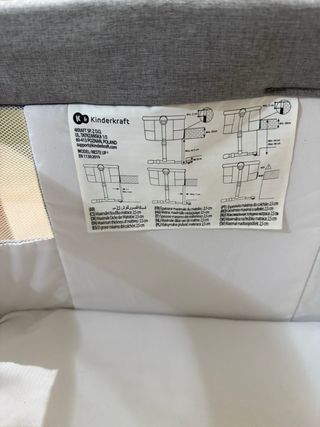 Cuna colecho Kinderkraft Neste UP con ruedas