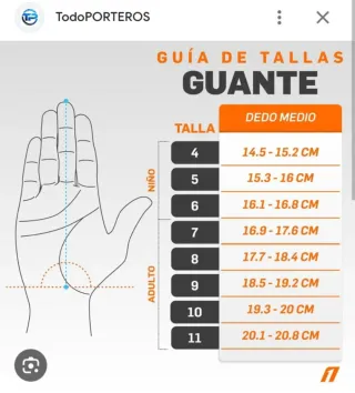 Guantes de Portero SP Nilo Marin Naranja