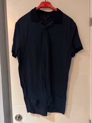 Polo Antony Morato estampado azul marino Talla L