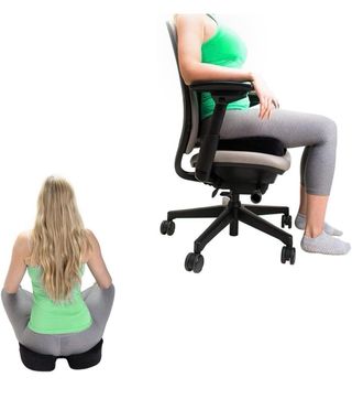 Cojín Ortopédico Espuma Viscoelástica Negro Nuevo!