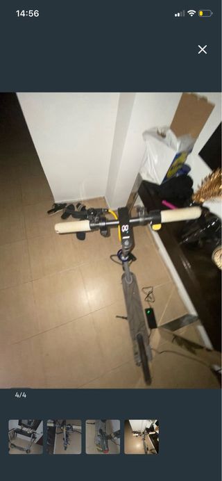 Patinete Eléctrico Gris