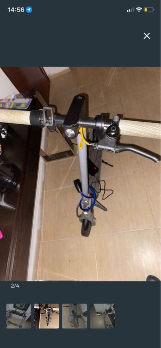 Patinete Eléctrico Gris