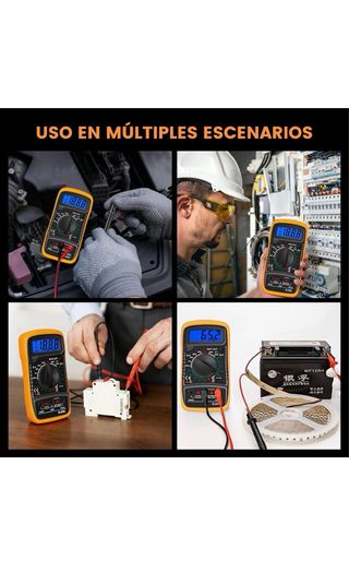 Multímetro Digital XL830L Tester Eléctrico