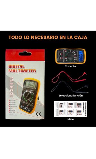 Multímetro Digital XL830L Tester Eléctrico