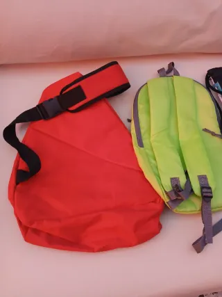 Mochilas y bolsas de rafia