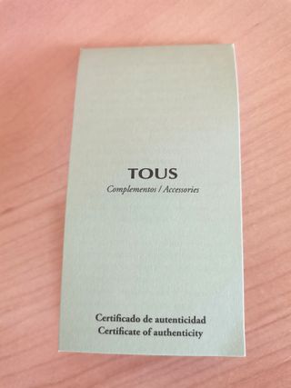 Bolso Tous Rosa y Beige