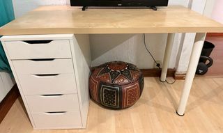 Mesa de estudio Ikea madera