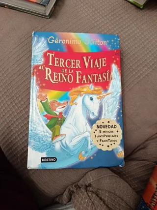 3 Libros de Geronimo Stilton y 1 Tea Stilton (10)