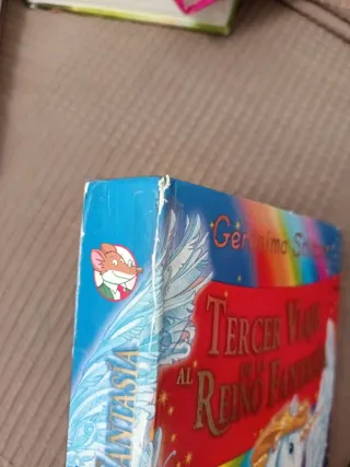 3 Libros de Geronimo Stilton y 1 Tea Stilton (10)