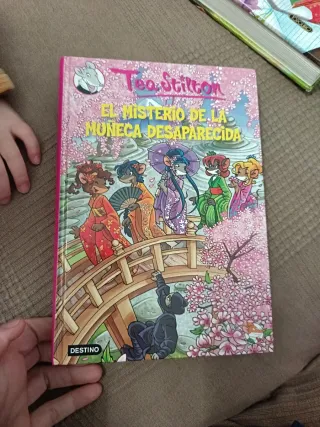 3 Libros de Geronimo Stilton y 1 Tea Stilton (10)