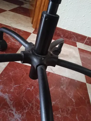 Silla de oficina IKEA negra