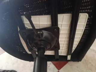 Silla de oficina IKEA negra