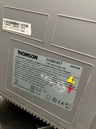 TV Thomson 21 CRT - Ideal Retrogaming