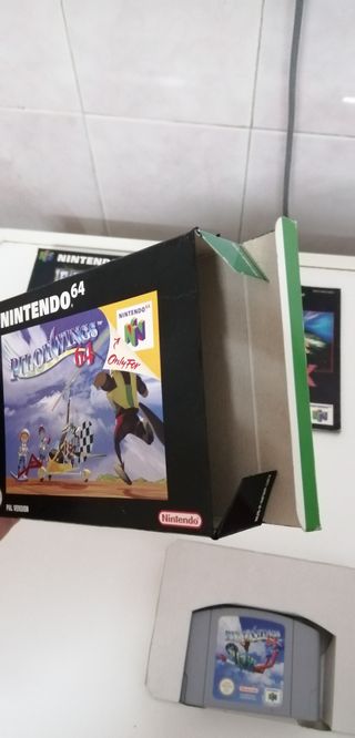 F-Zero X y Pilotwings 64 Nintendo 64