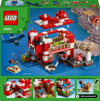 LEGO Minecraft La Casa Champiñaca 21270