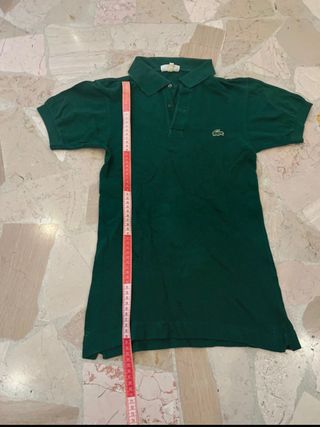 Polo Lacoste Vintage Verde