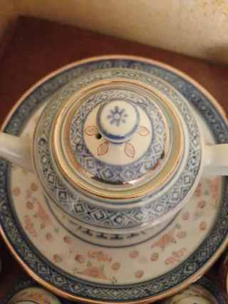 Set porcellana sake anni 80