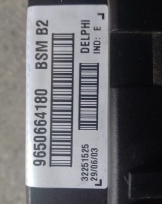 BSI Citroen/Peugeot 9661682980 BSM-L11-00