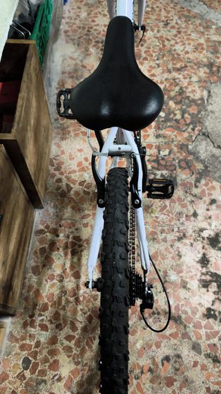 304. Bicicleta MTB Blanca. De 8 a 12 años.