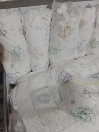 Tarta de pañales para bebé y caja