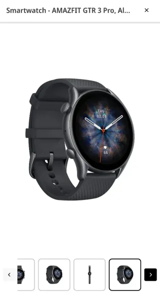 Smartwatch Amazfit GTR 3 Pro Infinity black