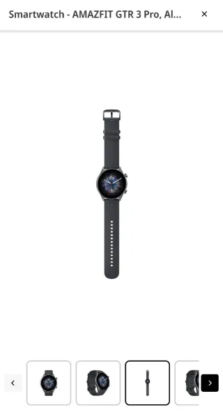 Smartwatch Amazfit GTR 3 Pro Infinity black