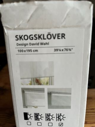 Store Ikea gris