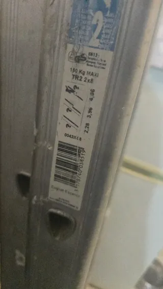 Escalera aluminio extensible