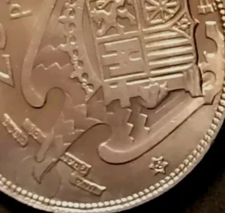 25 Pesetas 1957 Estrella 65 SC