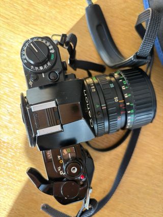 Canon A-1 35mm + Lente FD 35-70mm lote completo