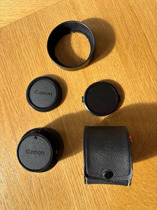 Canon A-1 35mm + Lente FD 35-70mm lote completo