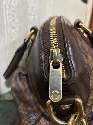 Borsa Louis Vuitton Trevi GM in tela Damier Ébène
