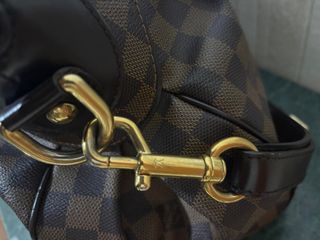 Borsa Louis Vuitton Trevi GM in tela Damier Ébène