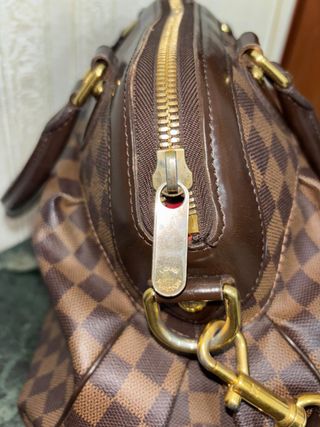 Borsa Louis Vuitton Trevi GM in tela Damier Ébène