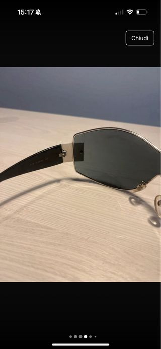 Occhiali da sole CHANEL neri originali – logo CC