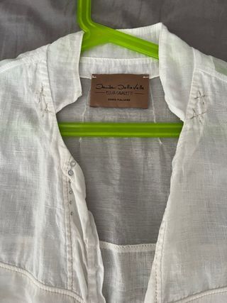Camicia Danila dalla Valle donna bianca