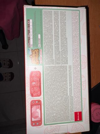 Nintendo Switch Lite Animal Crossing Edición