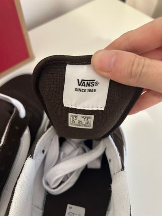 Vans Knu Skool Marrón Talla 38 Nuevas