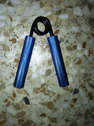 Empuñadura para ejercicio azul
