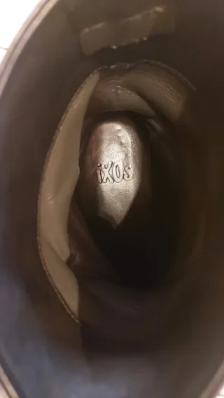 Stivaletti vera pelle neri