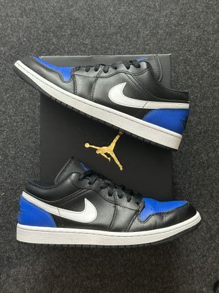 Nike Jordan 1 Low 43 Punta Nero Blu