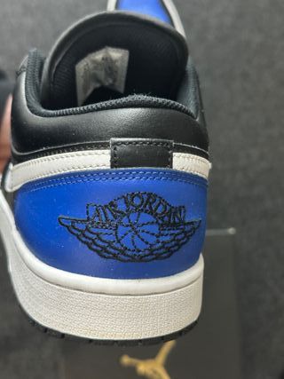 Nike Jordan 1 Low 43 Punta Nero Blu